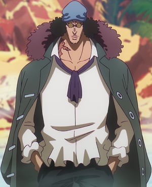 This is the Avatar Image for the Aokiji / Kuzan (One Piece) AI Voice and Text to Speech Generator